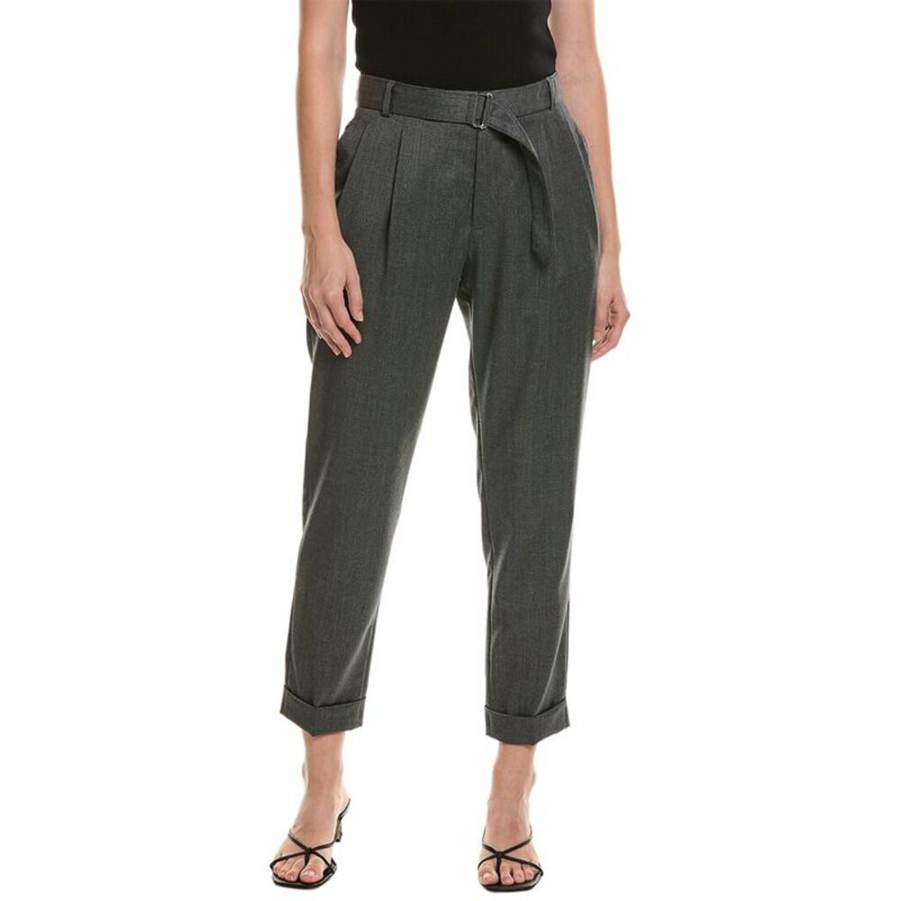 Officine Générale Womens  Pierre Wool Pant, Gray